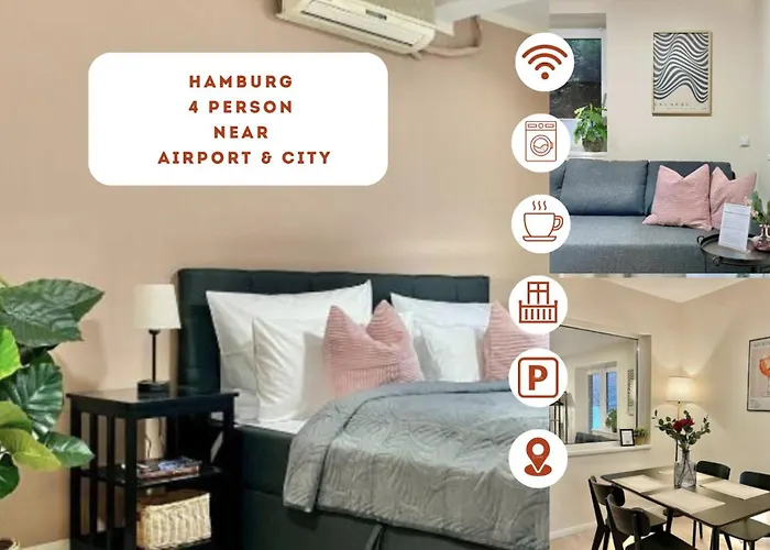 I 4 Personen I Free Wi-fi - Location Near Airport And *